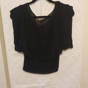 NWOT Poetry Sheer Blouse szM